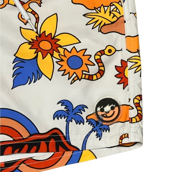 Neff Men’s Desert Scene Graphic Swim Trunks Size M - Picture 6 of 8